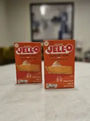 Jell-O No Bake Pumpkin Style Pie Dessert Kit with Filling Mix-Crust Mix LOT OF 2