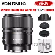 YONGNUO YN23mm F1.4S DA DSM WL Pro APS-C Auto Focus Lens for Sony E-mount Camera
