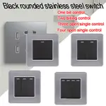 1 2 3 4 GANG 2 WAY LUXURY LIGHT SWITCH PUSH BUTTON WALL SWIT