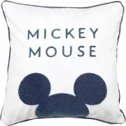 MORIPiLO Mickey Mouse Cushion Cover Beige 17.7×17.7in 4621094