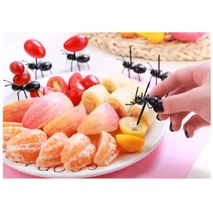 食品級螞蟻水果叉 橘魔法 Baby magic 現貨在台灣 水果叉 餐具 用具