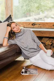 The Check Pull Over Tee--BIRDK-1411