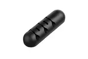 Orco Silicone USB Type C Cable Holder Clips Desk Organizer Cord Management - Black