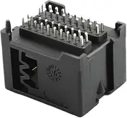 BIZOCA 1/5/10 Sets 40 Pin Amp Automotive Electrical Cable Plug Wiring Harness Unsealed Connector 0.6 MM Male Female Socket 967286-1(40p Male B,5 Sets)