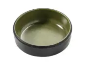 Yanco China BM-4003GR Birmingham Green & Gray Melamine 2 oz. Sauce Dish - 6 Doz