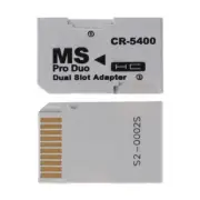 Dual Slot Memory Card Adapter 2Micro SD HC Cards Converter Micro SD TF to Memory