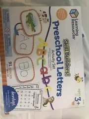 Learning Resources MathLink Cubes Kindergarten Math Activity Set: Dino Time!