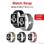 GENESIS IWATCH MILANESE 金屬錶帶/錶帶適用於 APPLE WATCH SERIES 9 8 UL