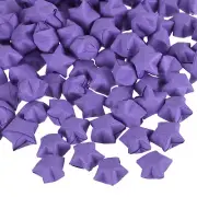 272pcs Pre-made Origami Lucky Stars Paper Wishing Star Dark Purple