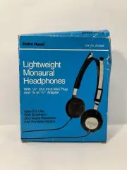 Archer Radio Shack Lightweight Monaural Headphones 20-210A