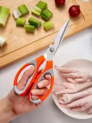 Scissors 2 Pack - Multifunctional Ultra Sharp Meat Chicken Poultry Herbs Shears