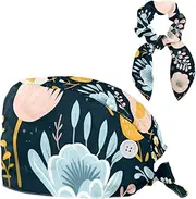 [YTYVAGT] Scrub Caps Women,Scrub Hats Suitable for Women,Animal Bunny Chicken Pattern