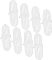 Totority 10pcs Plastic Rainworm Box for Fishing Durable and Transparent Breeding Case for Observation and Healthy Growth of