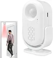 Door Sensor Chime, Doorbell Motion Sensor USB Rechargeable, Motion Sensor Bell Safe Open Door Chime for Home Security