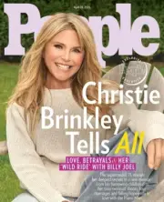CHRISTIE BRINKLEY - PEOPLE MAGAZINE - APRIL 2025