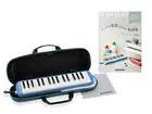 SUZUKI Easy to carry! Set of FA-32B keyboard harmonica in semi-hard case + sheet
