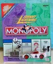 JOHNNY LIGHTNING MONOPOLY Modern Monopoly Corvette - 1988 Playing Mantis NOC