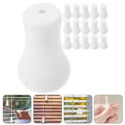 16pcs Wooden Blind Replacement Parts Window Blind Cord Pulls