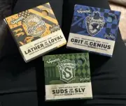 Dr. Squatch Harry Potter Set Soaps (3) Ravenclaw Slytherin Hufflepuff
