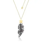 Couture Kingdom - Disney - Dumbo Magic Feather Necklace Yellow Gold