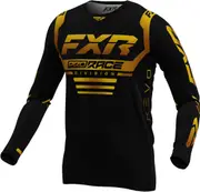 FXR Revo 2024 Motocross Jersey, black-gold, Size S for Men Black Gold