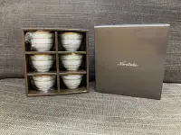 在飛比找Yahoo!奇摩拍賣優惠-Noritake 花舞春風金邊系列 中式茶杯組