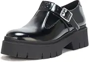 [HUGO] Women's Kris Chunky Platform Mary Jane Shoes Flat