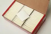 Carmel Super-Glide Tailors' Chalk White Colour, 48 pcs