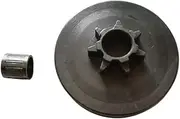 Chain saw spur sprocket, clutch drum with needle cage bearing .325-7T for chainsaw spare parts 45cc 52cc 4500 5200