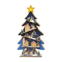 在飛比找蝦皮商城優惠-【YU Living】日本進口 LED聖誕樹擺飾 高61cm