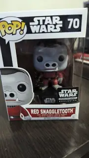 Funko Pop! Star Wars 70 Red Snaggletooth Star Wars Smuggler's Bounty Exclusive