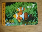 BT Spain Remote Memory Phonecard -REM 056 Pre Production PROOF Card 2000 pesetas
