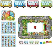 Qianly Educational Games Animal Bus Station Puzzle for 3-8 Years Old Girls Boys