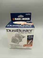 Black & Decker Dust Buster HVF2 Cordless Vac Replacement Filters NEW IN BOX