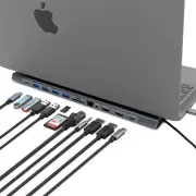 XtremeMac Type-C Docking Hub Station 12 ports