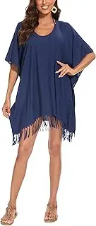 [Beautybatik] Women Solid Tunic Blouse Caftan Plus Size V Neck Loose Sleeve Top 18 to 26