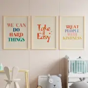 Nursery decor neutral, Set of 3 Baby Room nursery wall art gender neutral