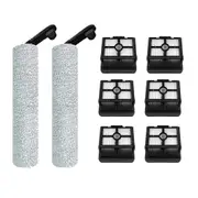 For H12 Pro / H12 Plus/H12 Core Soft Roller Brush Spare Parts Wet Dry Vacuum Cleaner Hepa Filter Accessories