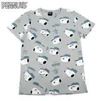 在飛比找環球Online優惠-【PEANUTS】史努比棒球風寬版純棉T恤-XL