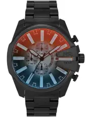 [Diesel] Mega Chief Slim Analog-Chronograph Watch DZ4689 in Black