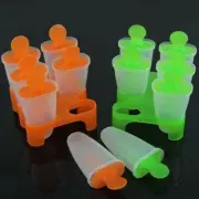 6 Cell DIY Ice Cream Pop Mold Popsicle Maker Lolly Mould Tray Pan Kitchen Tools