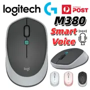 LOGITECH Wireless Mouse M380 Smart Voice Silent 2.4GHz Optical Mice Laptop PC AU