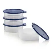 Tupperware Big Wonders Bowl Set Set Of 4 Bowls With Lids New