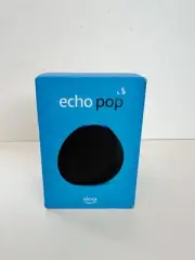 Amazon Echo Pop | Compact Smart Speaker w Alexa (black) BRAND NEW SEALED