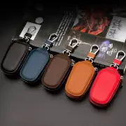 Car Key Holder Case PU Leather Key Chain Wallet Bag Cover Fobs Apply To All Cars