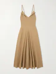 [Proenza Schouler] Proenza Schouler - Ruby Linen-blend Maxi Dress - Beige - US12 US 12 Neutrals