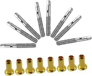 MUELODSIC 8 Sets Piano Tuning Pins Screws Set Metal Piano Loose Tuning Pin Accessories for Guitars Violins Ukuleles