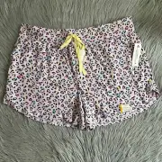 Secret Treasures Pajama Shorts Women Size Large (12-14) Pink Leopard Pajamas