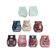 Scentsy Wax Bars Collection Of 9, Disney, Bonfire Beach, Sassy, Snuggle &