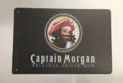 Captain Morgan Metal Tin Signs - Rum Private Straight Man Cave Alcohol Spirit